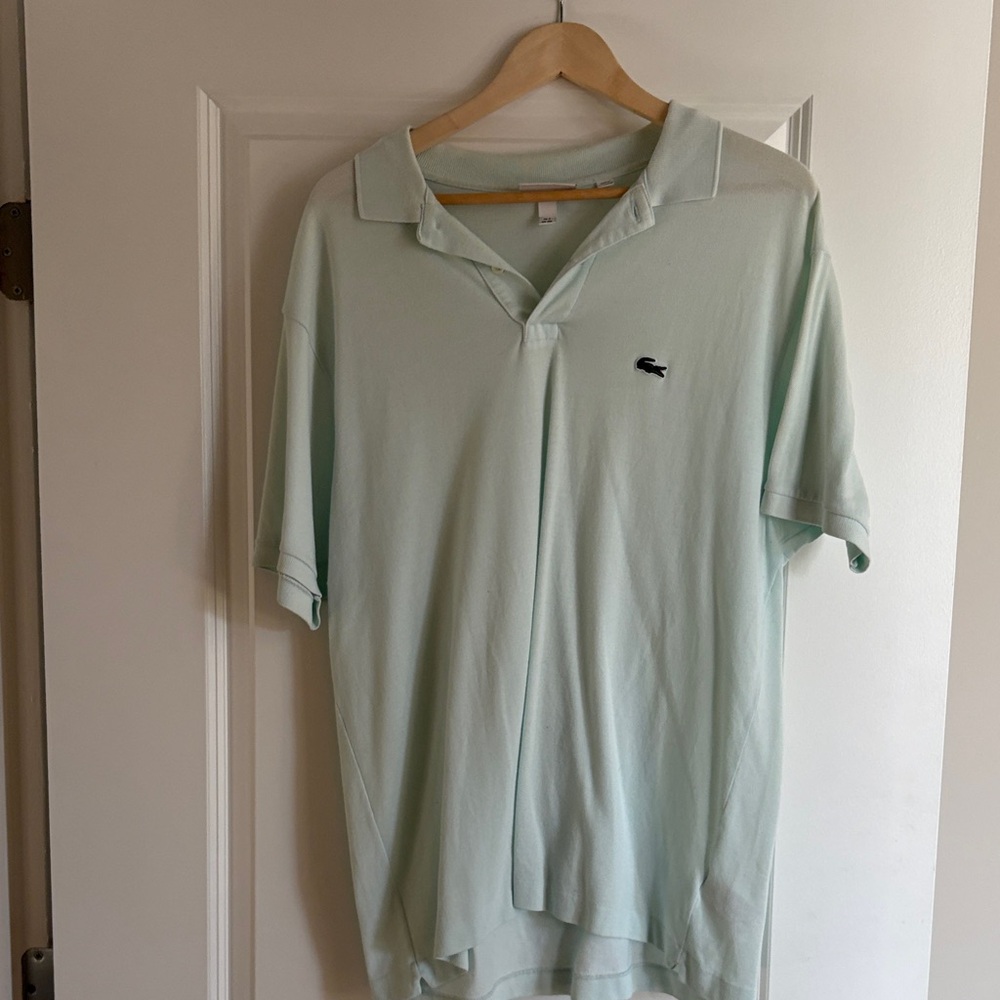 Lacoste Men's Mint Polo Shirt